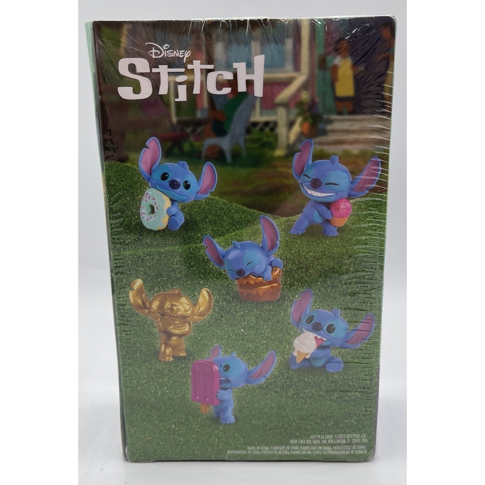 Disney Stitch "Feed Me" 6-Piece Collectible Figure Set‎ Exclusive New & Sealed